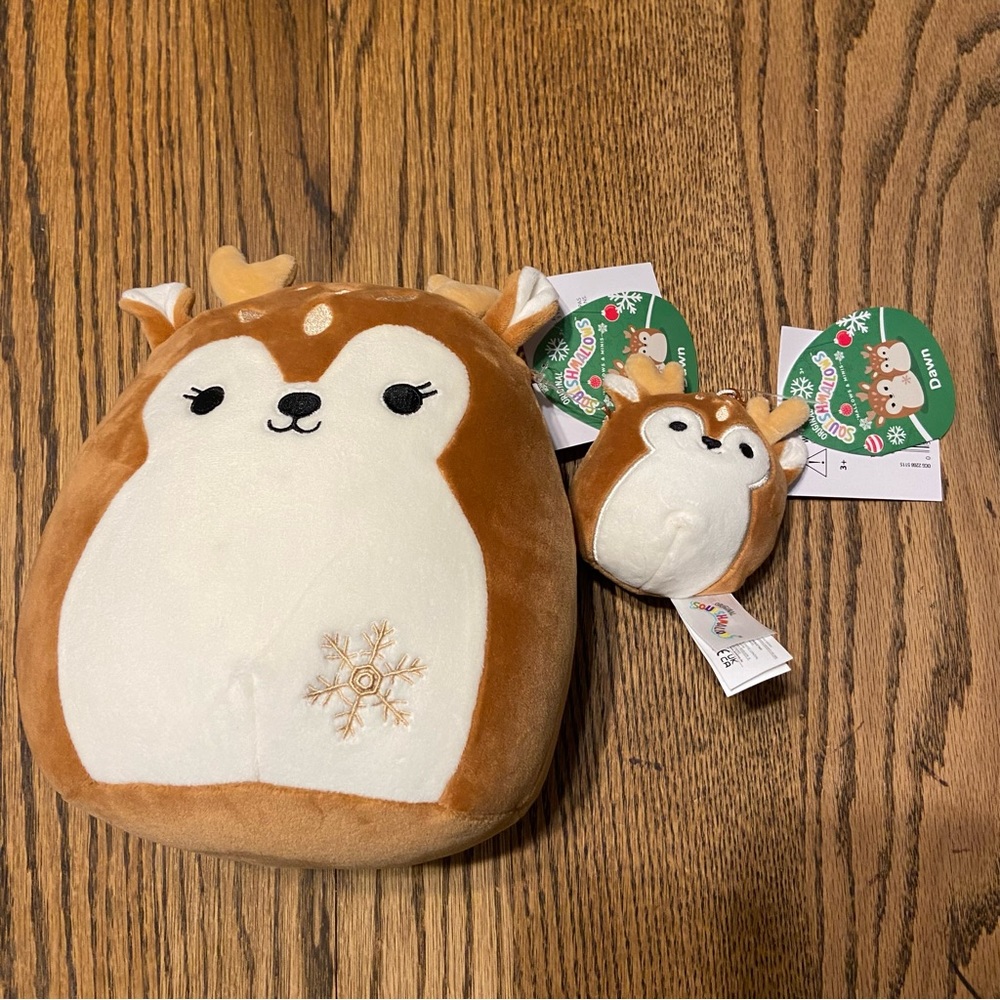 Squishmallows 8” Dawn the Deer Mallows And Minis Set Canadian Exclusive